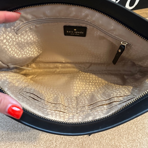 Kate Spade Faux Calf Hair and Leather Clutch Leopard Print - Picture 7 of 9